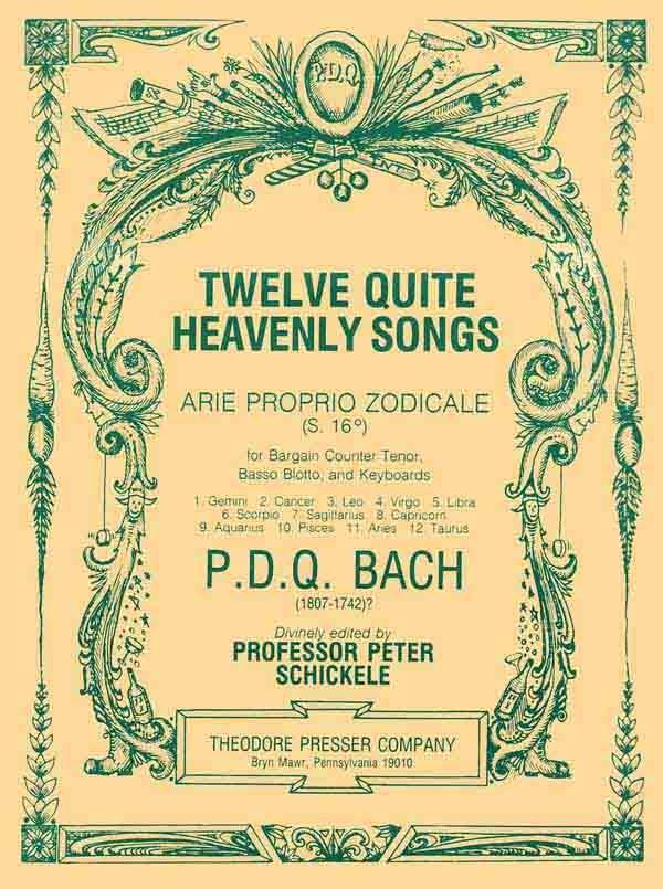 Twelve Quite Heavenly Songs Arie Proprio Zodicale