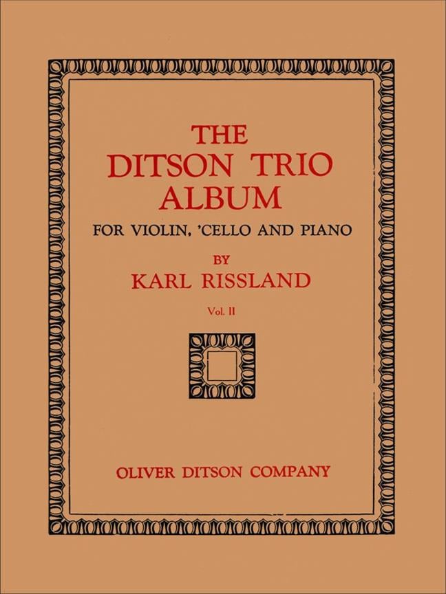 The Ditson Trio Album - Vol. 2