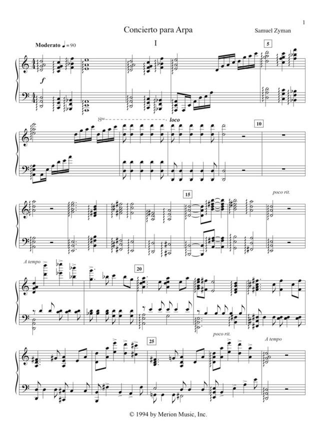 Concierto Para Arpa