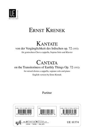 Kantate von der Vergänglichkeit des Irdischen