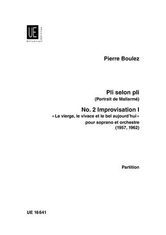 Improvisation I N 2 Aus Pli Selon Pli