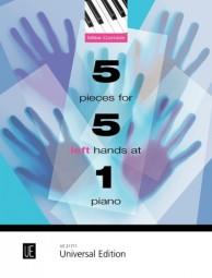 5 Pieces for 5 left Hands at 1 Piano