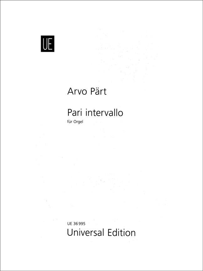 Pari intervallo