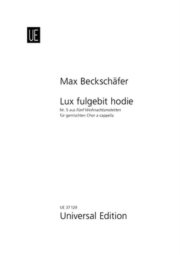 Lux Fulgebit Hodie