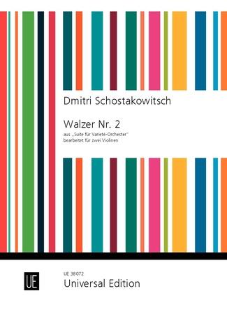 Walzer Nr. 2 aus Suite für Varieté-Orchester