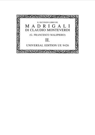 Il terzo libro de Madrigali