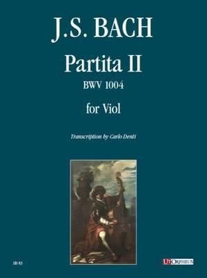 Partita No.2 Bwv 1004 Viol