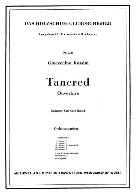 Tancred Ouvertüre