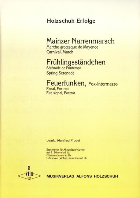 Holzschuh Erfolge, Band 8