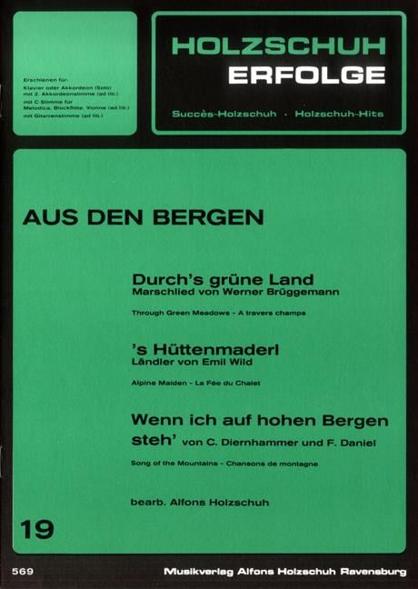 Holzschuh Erfolge, Band 19