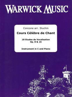 Cours Celebre de Chant 18 Etudes de Vocalisation