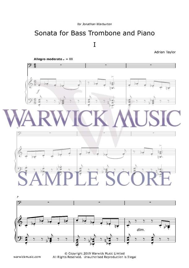 Sonata for Bass Trombone
