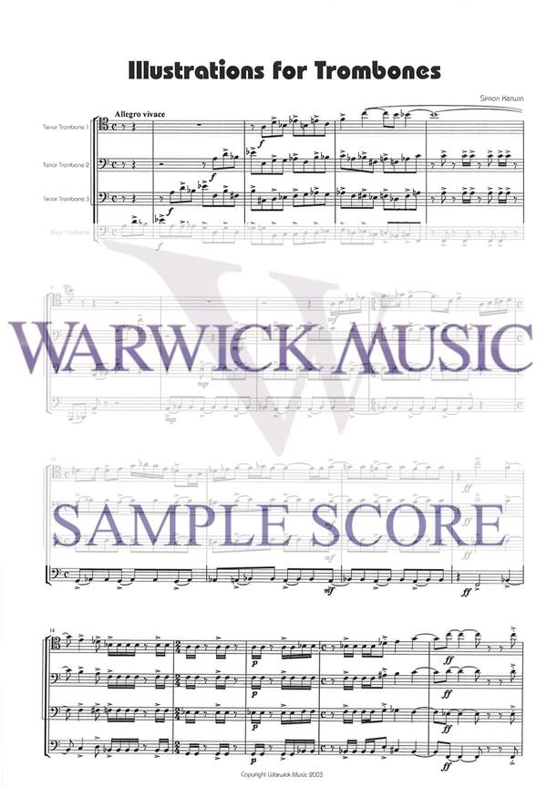 Illustrations for Trombone