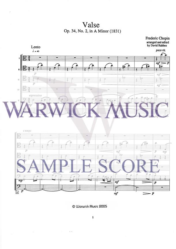 Valse Op34 No. 2