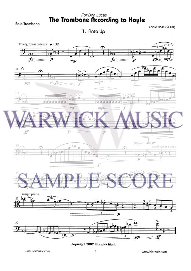 The Trombone According to Hoyle