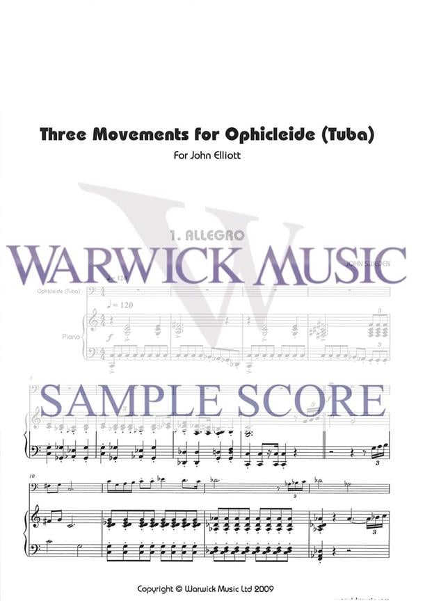 Three Movements for Ophicleide [Tuba]