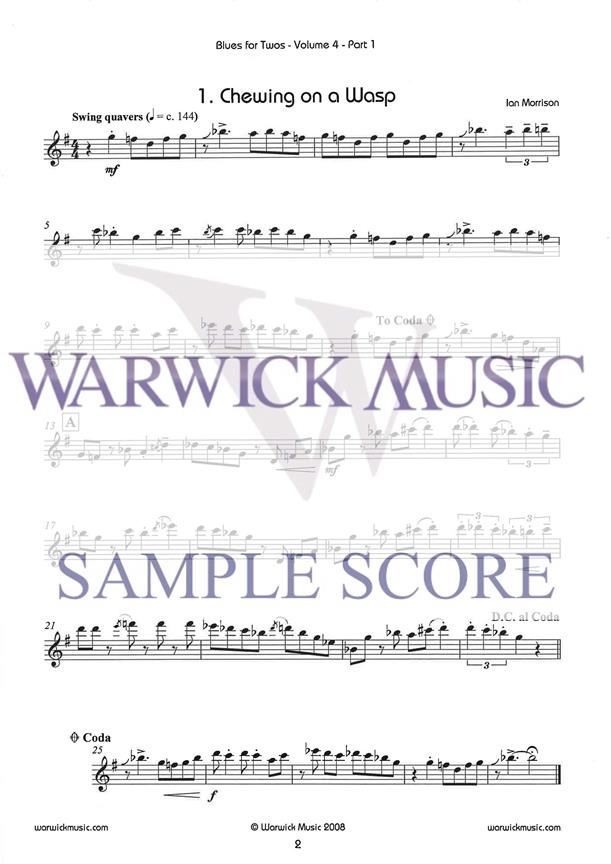 Blues for Twos Volume 4