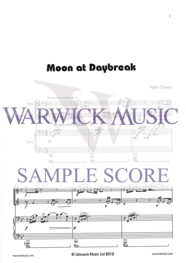 Moon at Daybreak