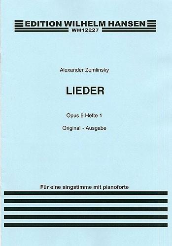 Lieder Op. 5 Book 1
