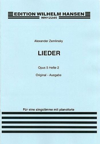 Lieder Op. 5 Book 2