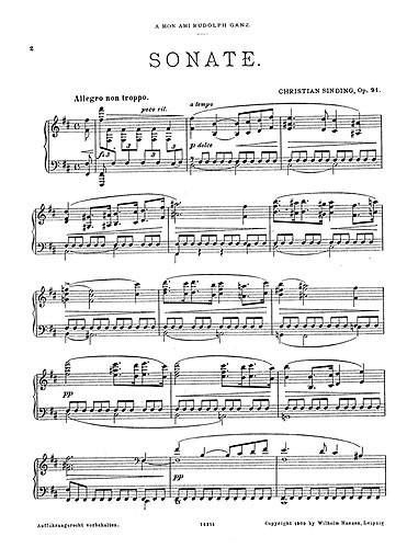 Piano Sonata In B Minor Op.91