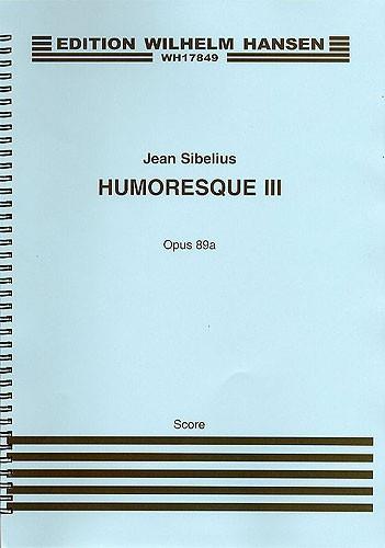 Humoresque No. 3 Op. 89a