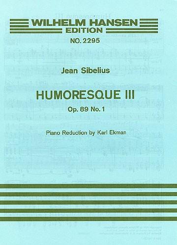 Humoresque No. 3 Op. 89a