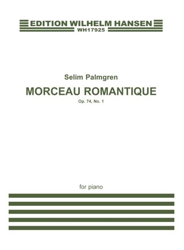 Morceau Romantique Op. 74 No. 1