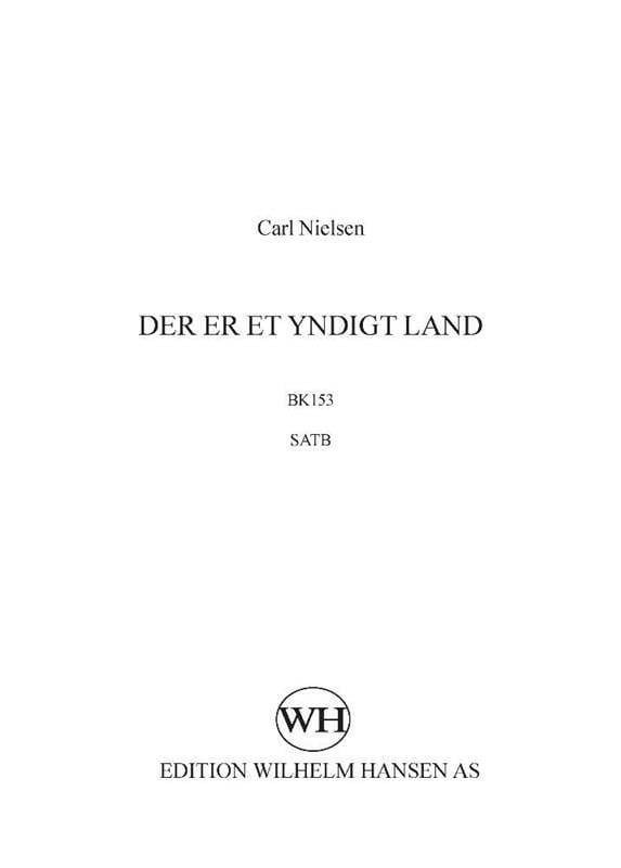 Der Er Et Yndigt Land
