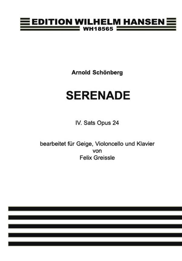 Serenade Op. 24