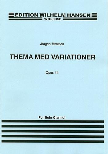Theme and Variations For Solo Clarinet Op. 14