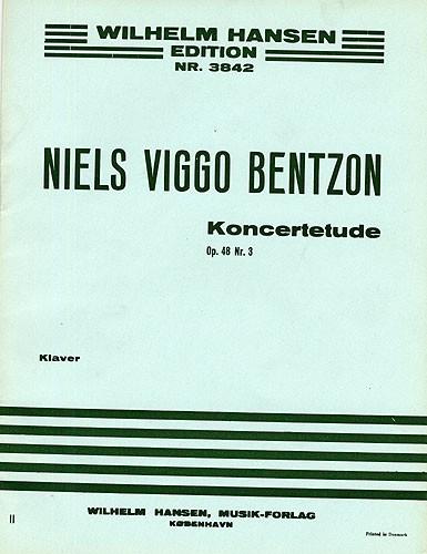Concert Etude For Piano Op. 48 No. 3