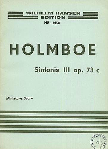 Sinfonia No. 3 For Strings