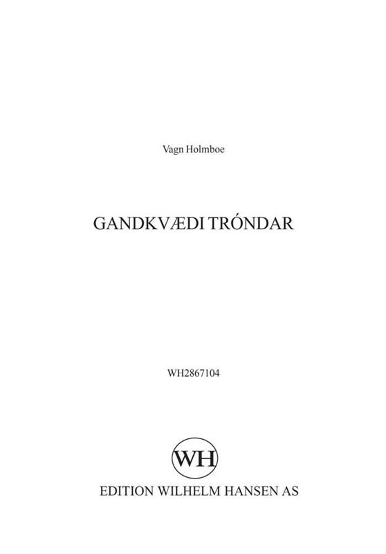 Gandkvædi Tróndar