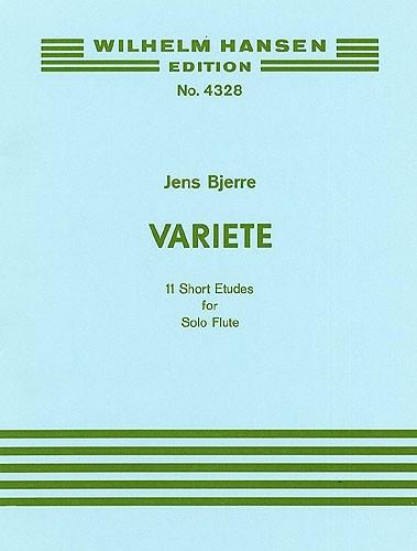 Variete Eleven Short Etudes For Flute Solo