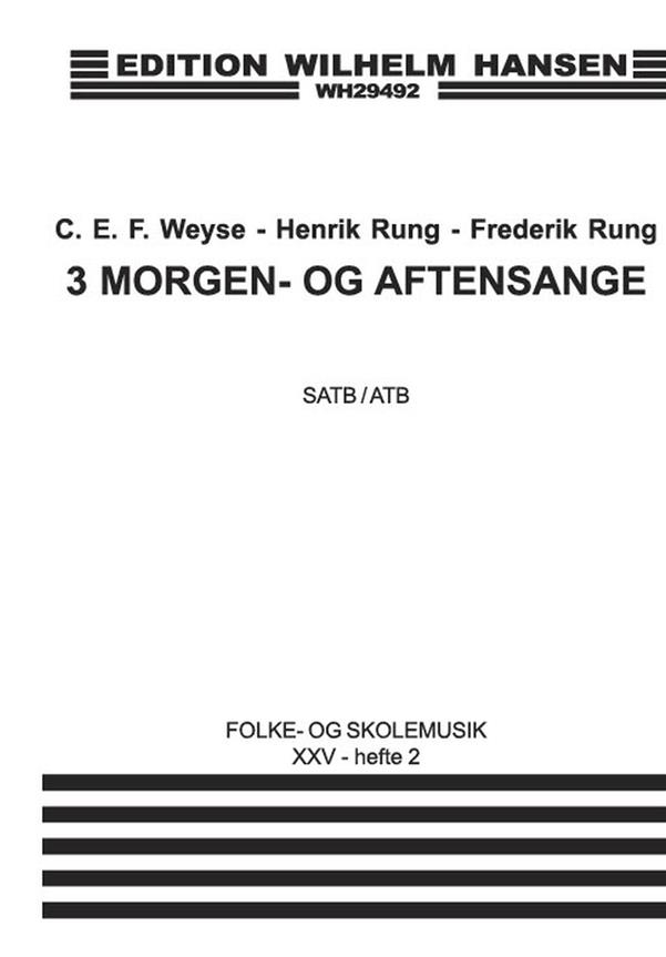 3 Morgen- og Aftensange