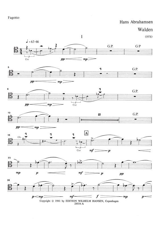 Walden - Wind Quintet No 2