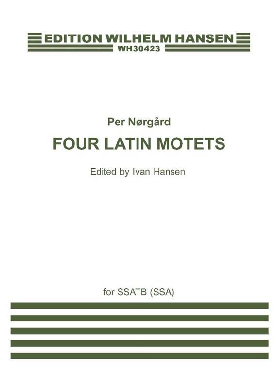 4 Latin Motets For Ssatb