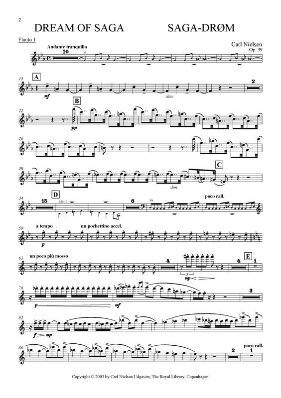 Saga Dream Op. 39