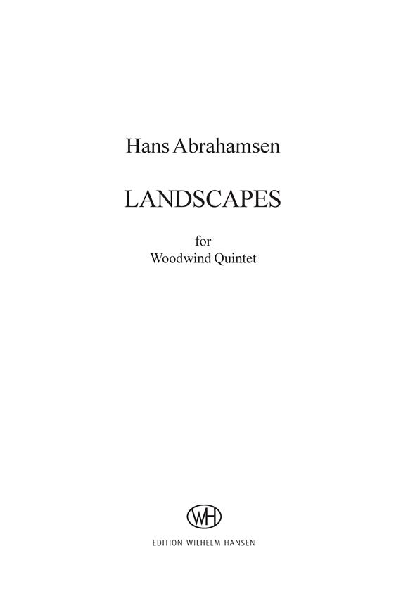 Landscapes - Woodwind Quintet No. 1