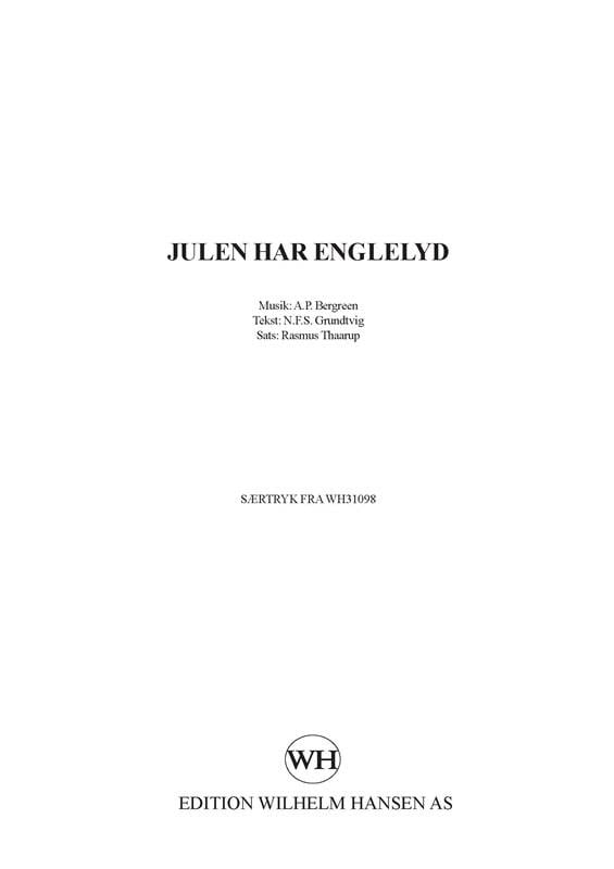 julen Har Englelyd