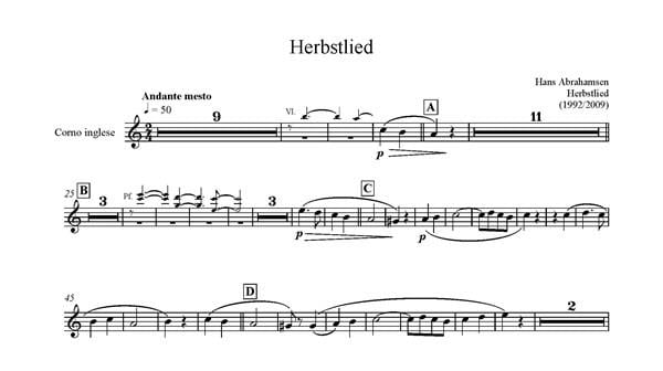 Herbstlied - Version 2009