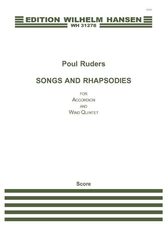 Songs and Rhapsodies for Accordion - Wind Quintet