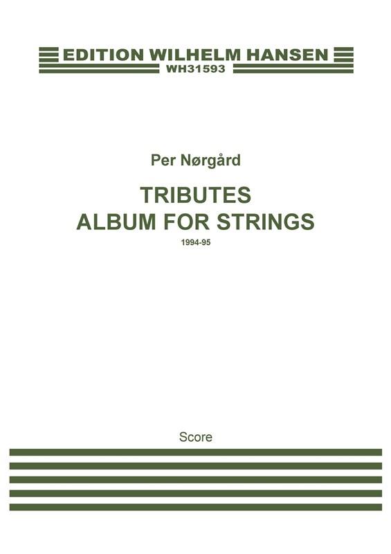 Tributes - Album For Strings