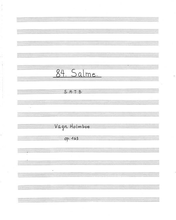 84. Salme Op. 163