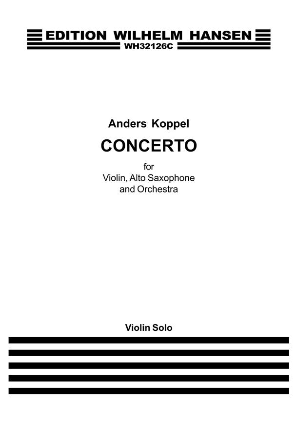 Concerto For Violin, Saxophone and Orchestra