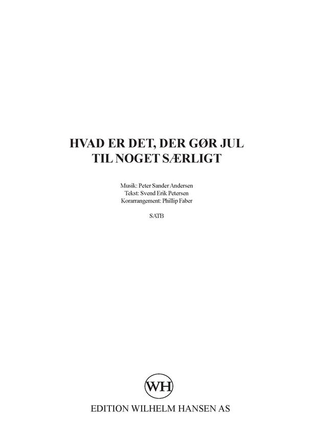 Hvad Er Det Der Gør Jul Til Noget Særligt