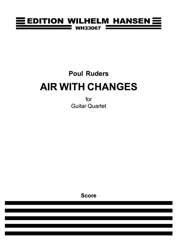 Air With Changes - For Guitar Quartet
