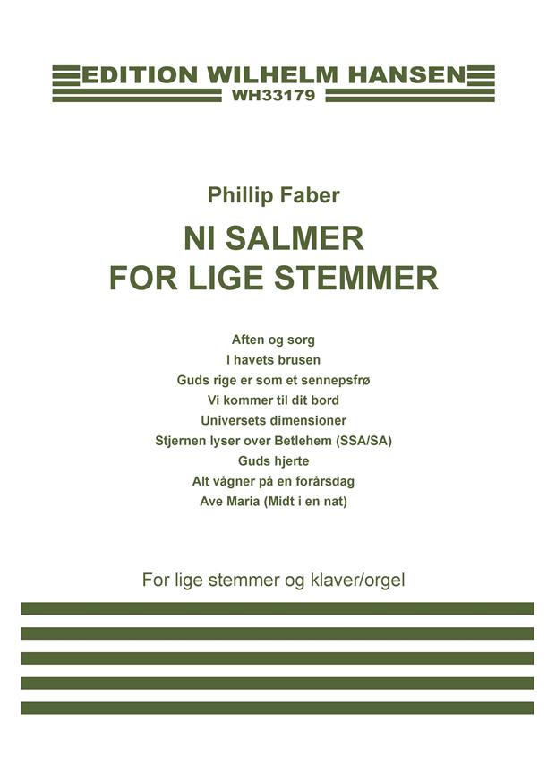 Ni Salmer For Lige Stemmer