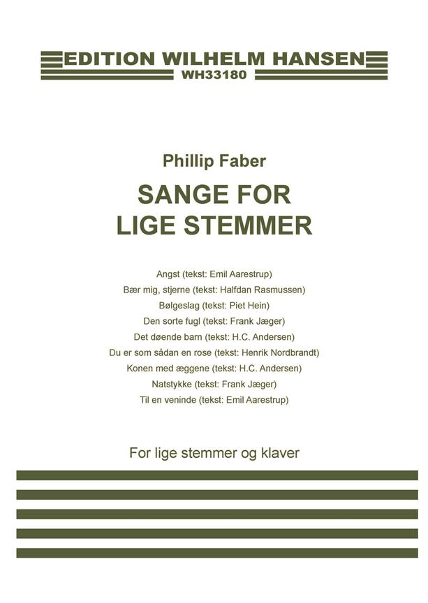 Sange For Lige Stemmer